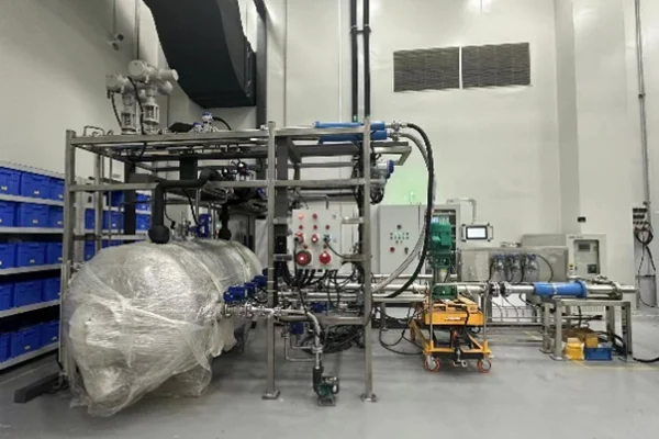 某工厂离心泵试验装置与自吸泵试验装置